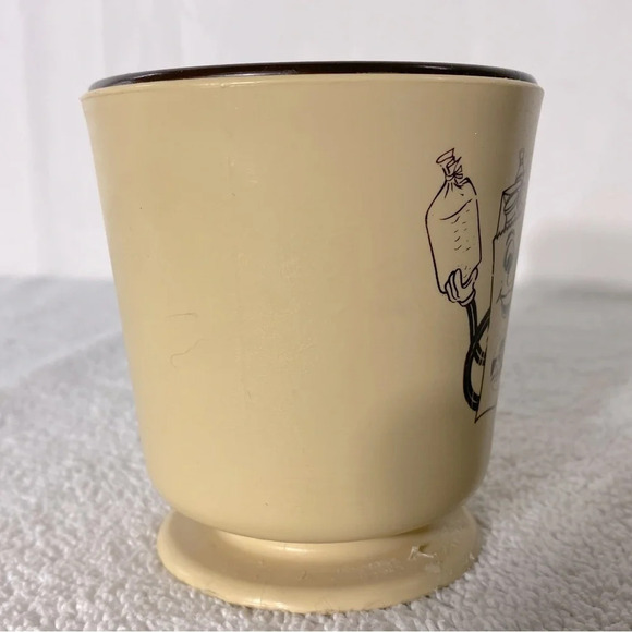 Vintage Mohawk Gas Station Plastic  Travel Mug Coffee Cup To Go Cup With Lid - Picture 6 of 12